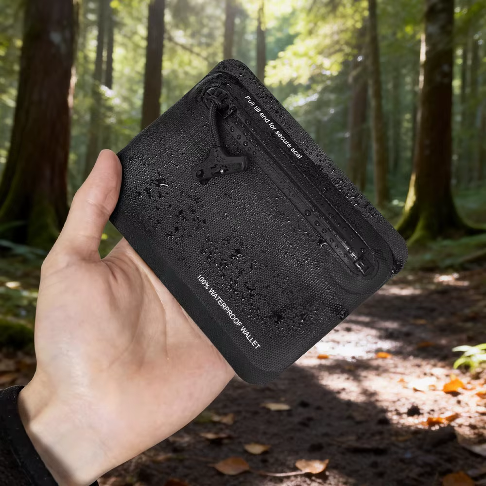 Portefeuille étanche robuste, submersible, protection pour clés et cartes
