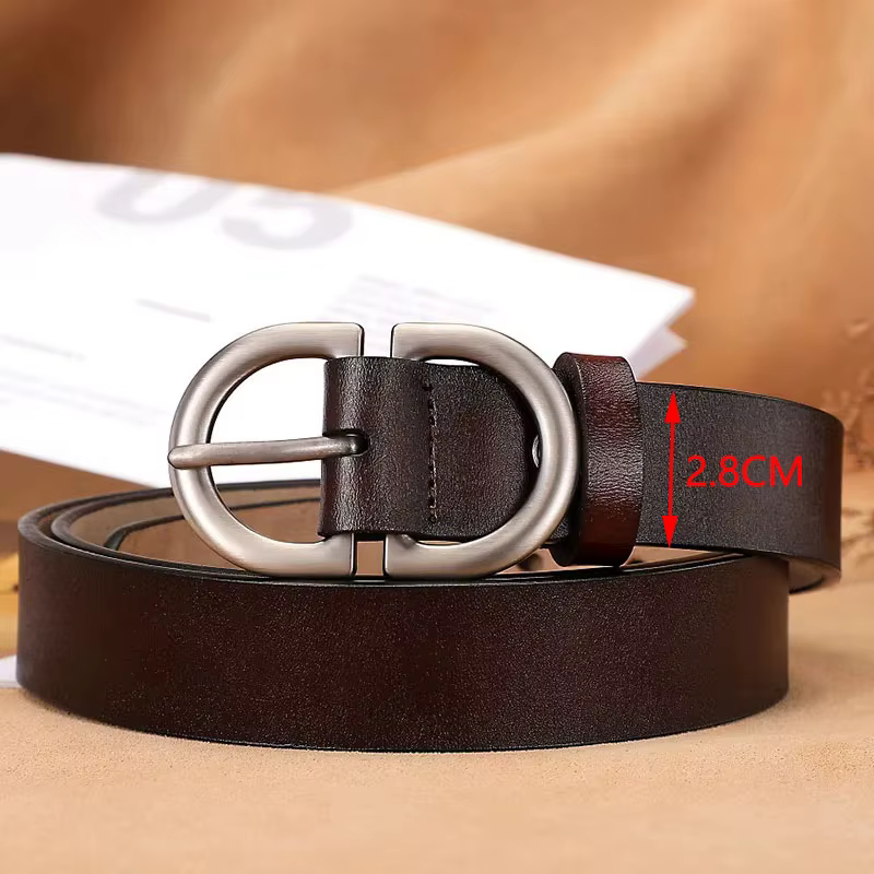 Ceintures pour femmes en cuir véritable peau de vache haute qualité mode ceinture jean femme ceintures pour robe marque de luxe femmes ceinture LD032-1
