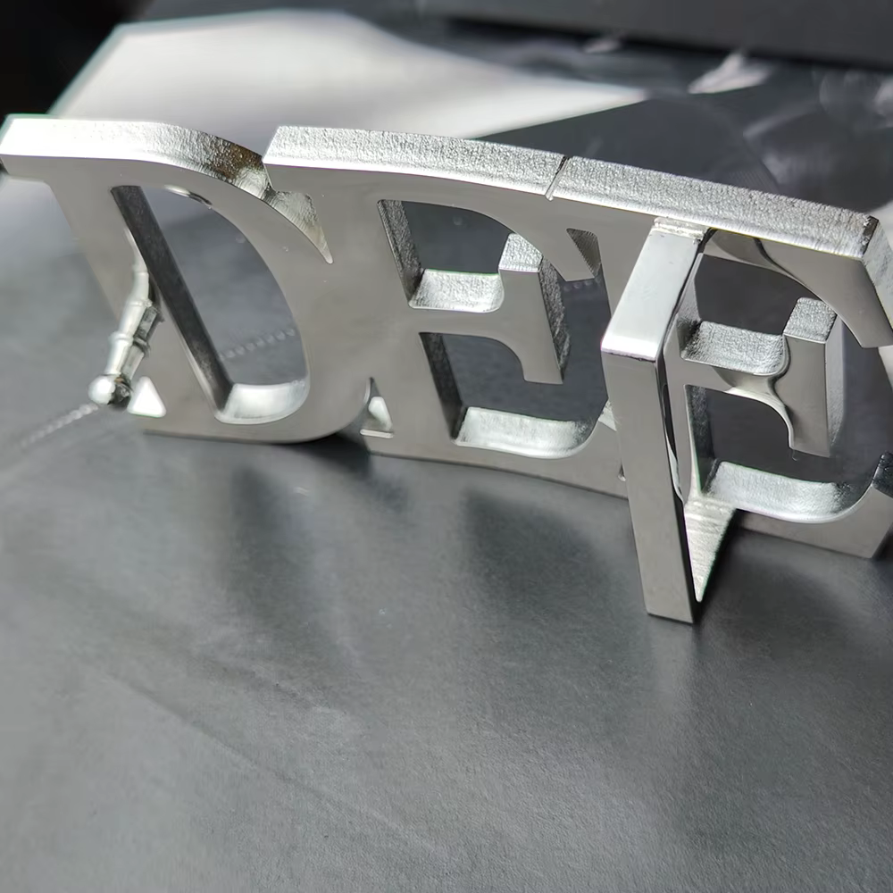 Ceinture personnalisée unisexe avec nom et lettres