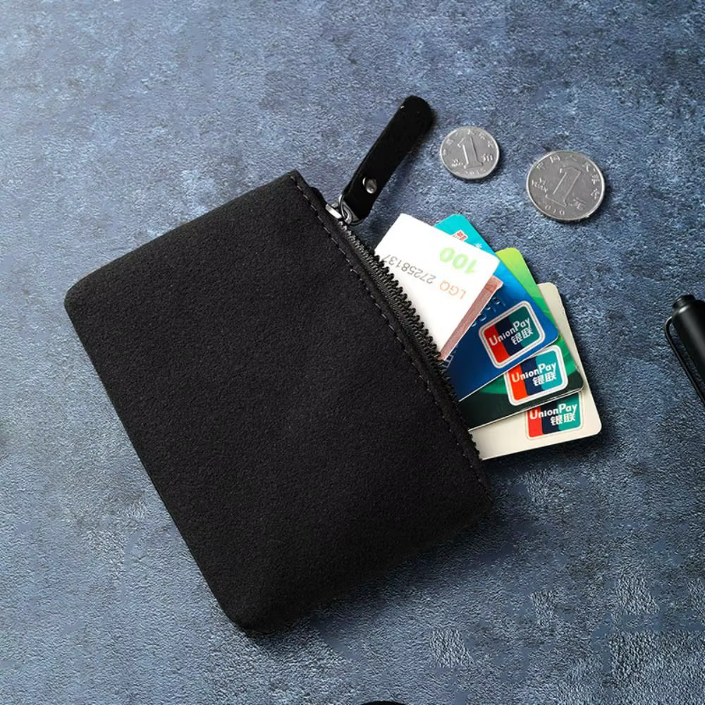 Portefeuille mini en cuir PU tendance