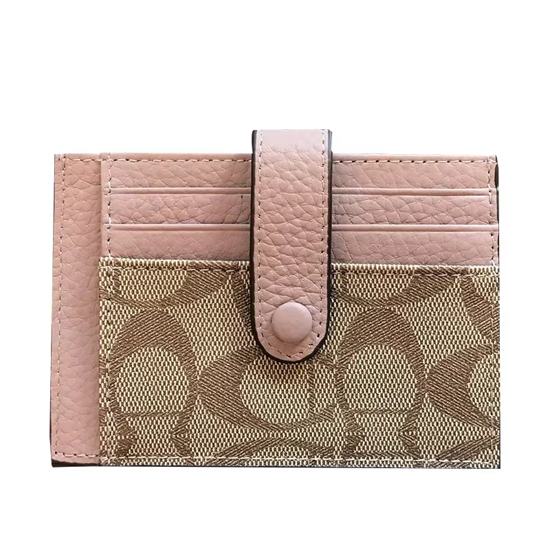 Femmes court petits portefeuilles pli porte-carte ID sac porte-monnaie dames