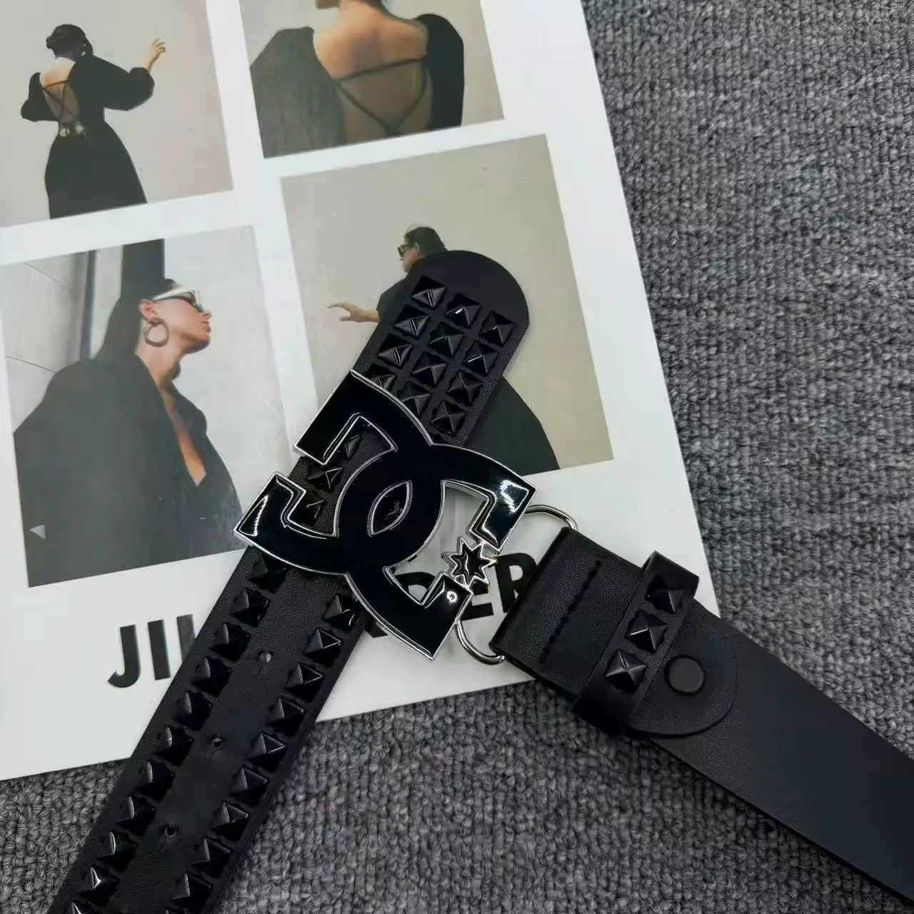 Ceinture de luxe punk 2026 pour femmes et hommes – Style Y2K