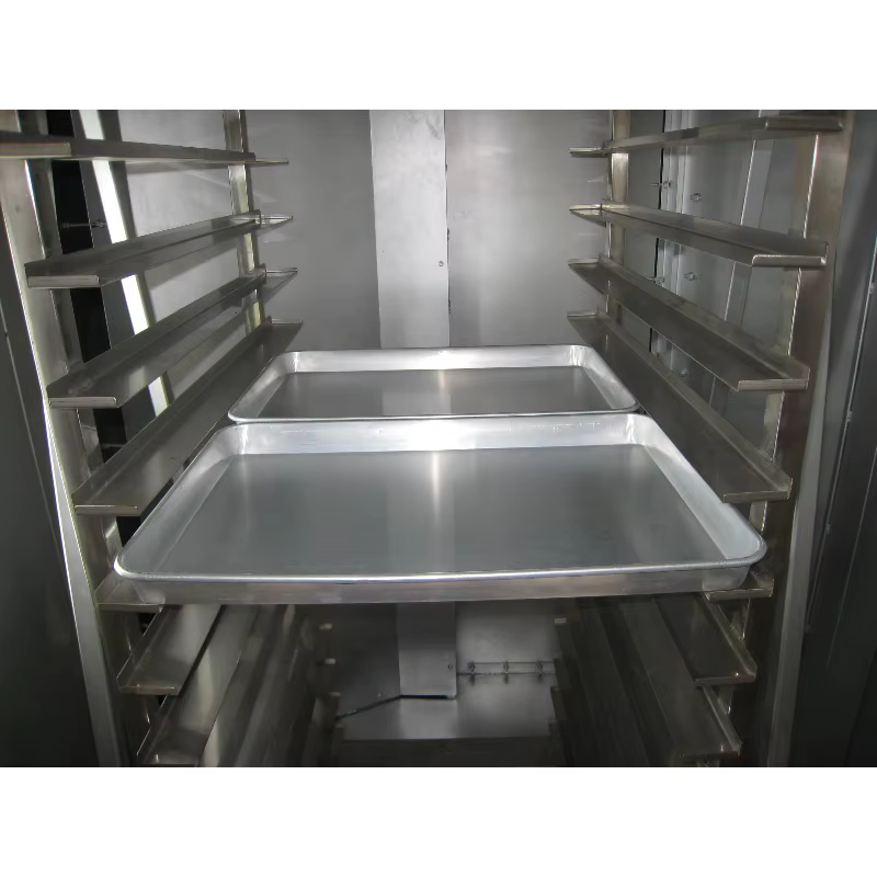 Four rotatif à 32 plateaux avec vapeur pour la fabrication de pain en boulangerie, four rotatif électrique commercial