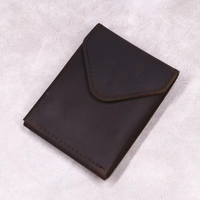 Portefeuille en cuir véritable 100% pour hommes