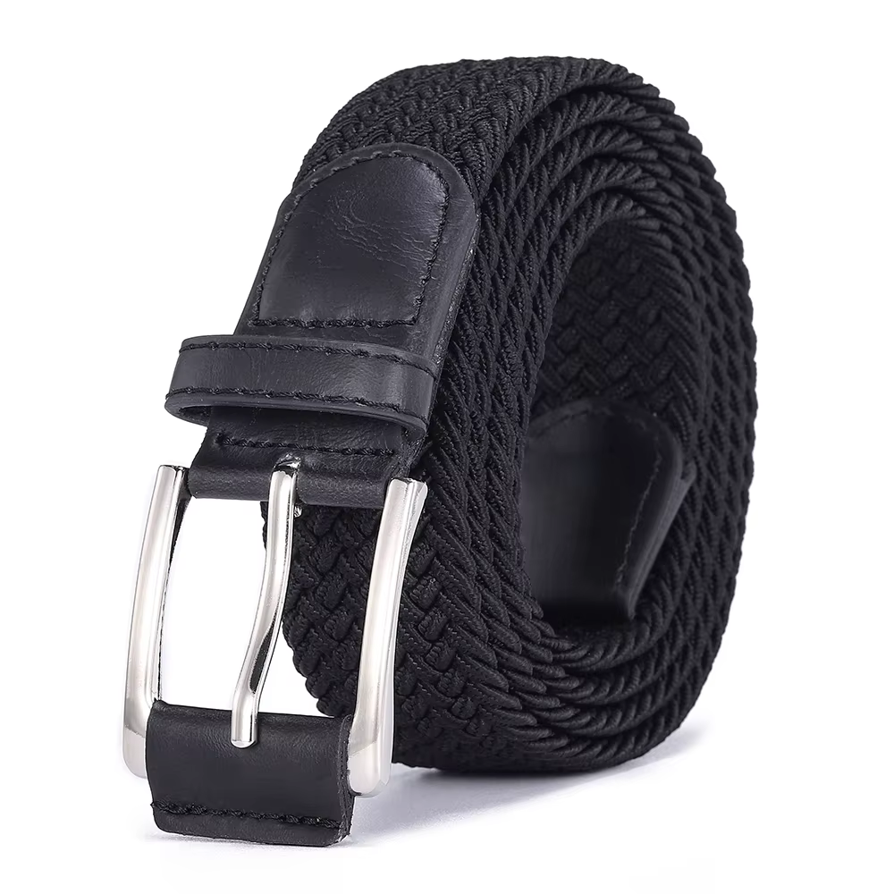 Ceintures élastiques pour hommes femmes mode tactique mâle ceinture tressée femme