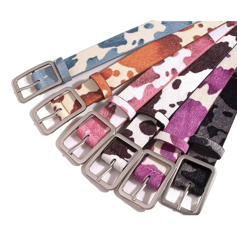 Kawalli vache femmes ceinture en cuir véritable ceintures