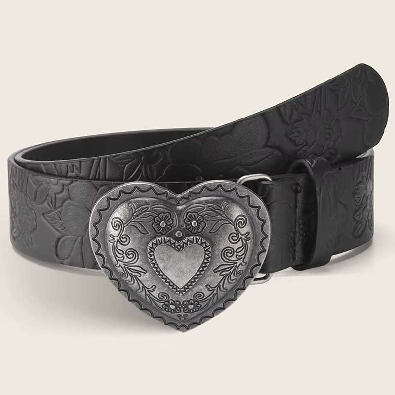 Ceinture unisexe de haute qualité avec boucle lisse