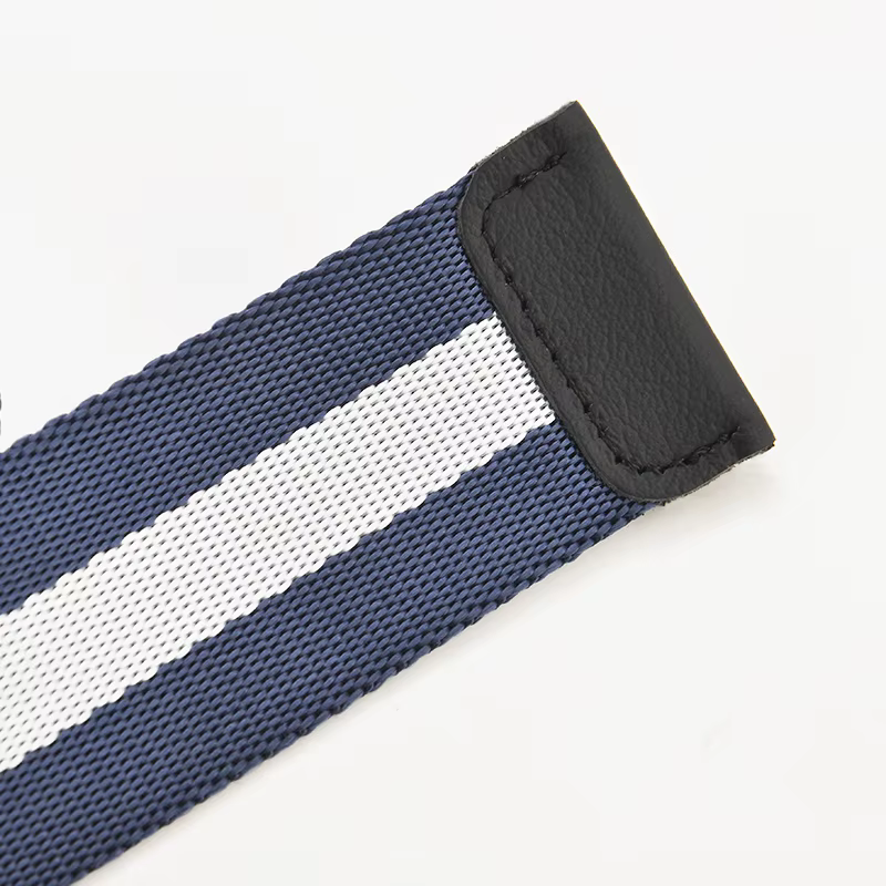 Ceinture en toile à boucle Double boucle pour hommes