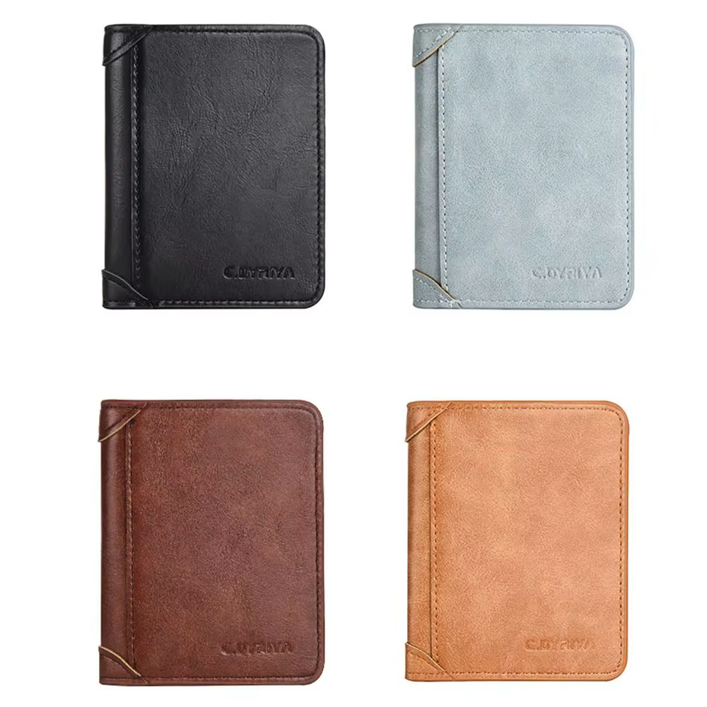 Portefeuille élégant pour homme en PU