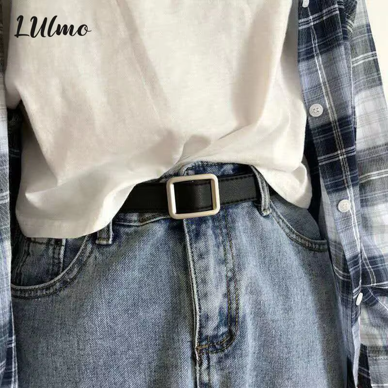 Ceinture en cuir véritable pour femmes
