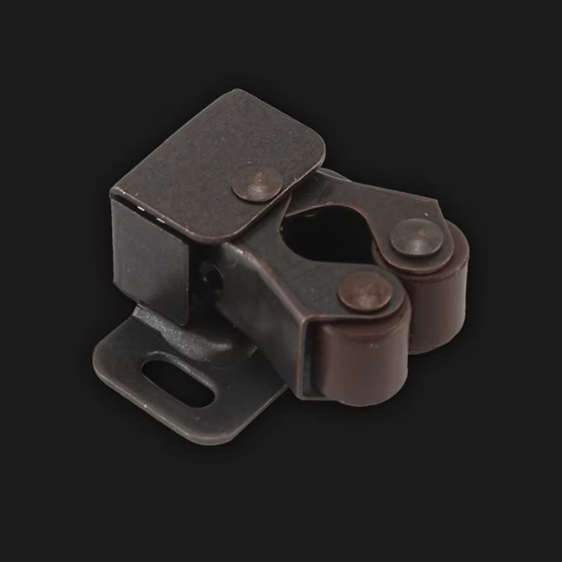 Verrou de porte d'armoire Vintage à Double rouleau, 10 pièces, pour camping-car, placard, tiroir, meubles, accessoires de quincaillerie