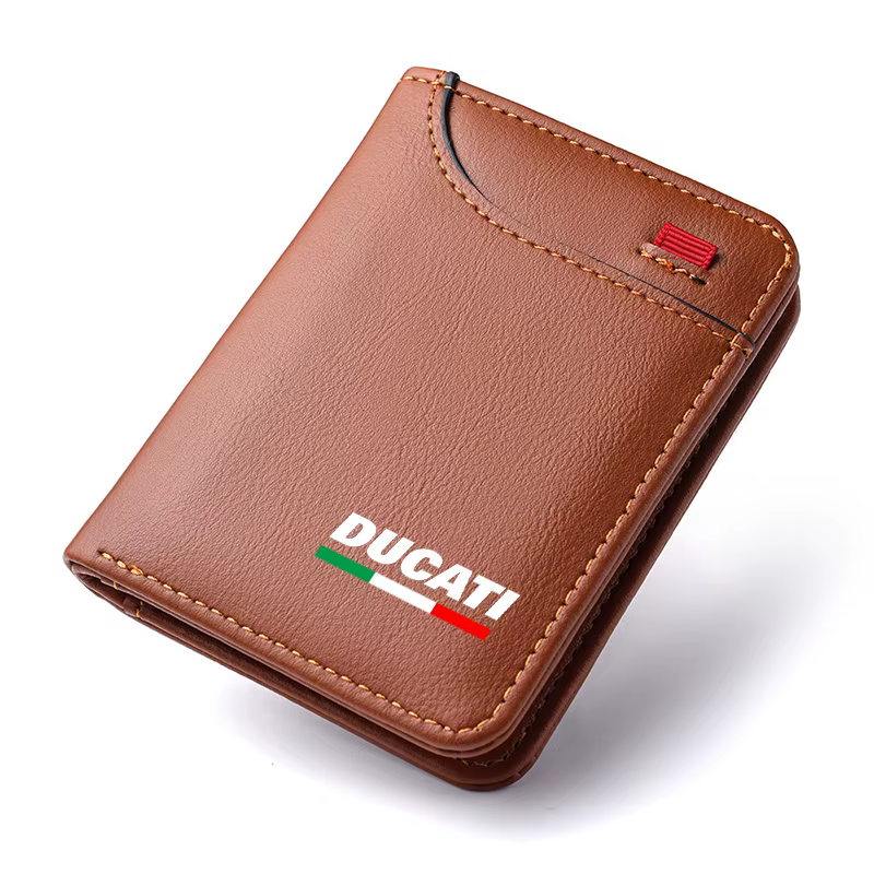Portefeuille porte-cartes de crédit en Fiber de carbone pour hommes