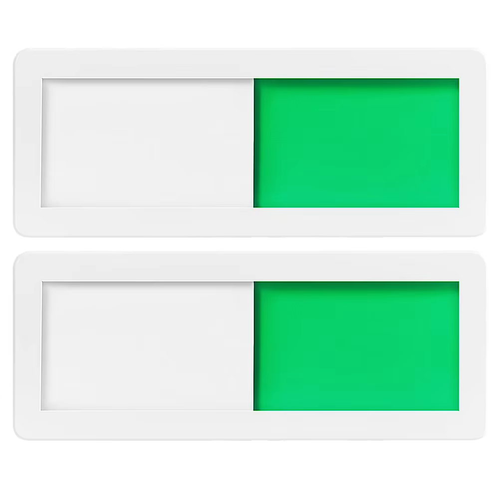 Plaque d'identification de porte de bureau, 2 pièces, indicateur en acrylique occupé, salle de réunion vacante disponible