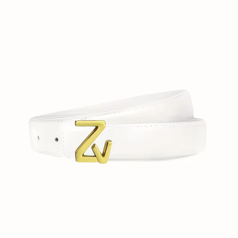 Ceinture pour femme avec boucle en alliage GoldZVA