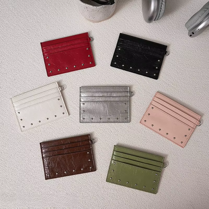 Porte-cartes de style coréen pour femmes