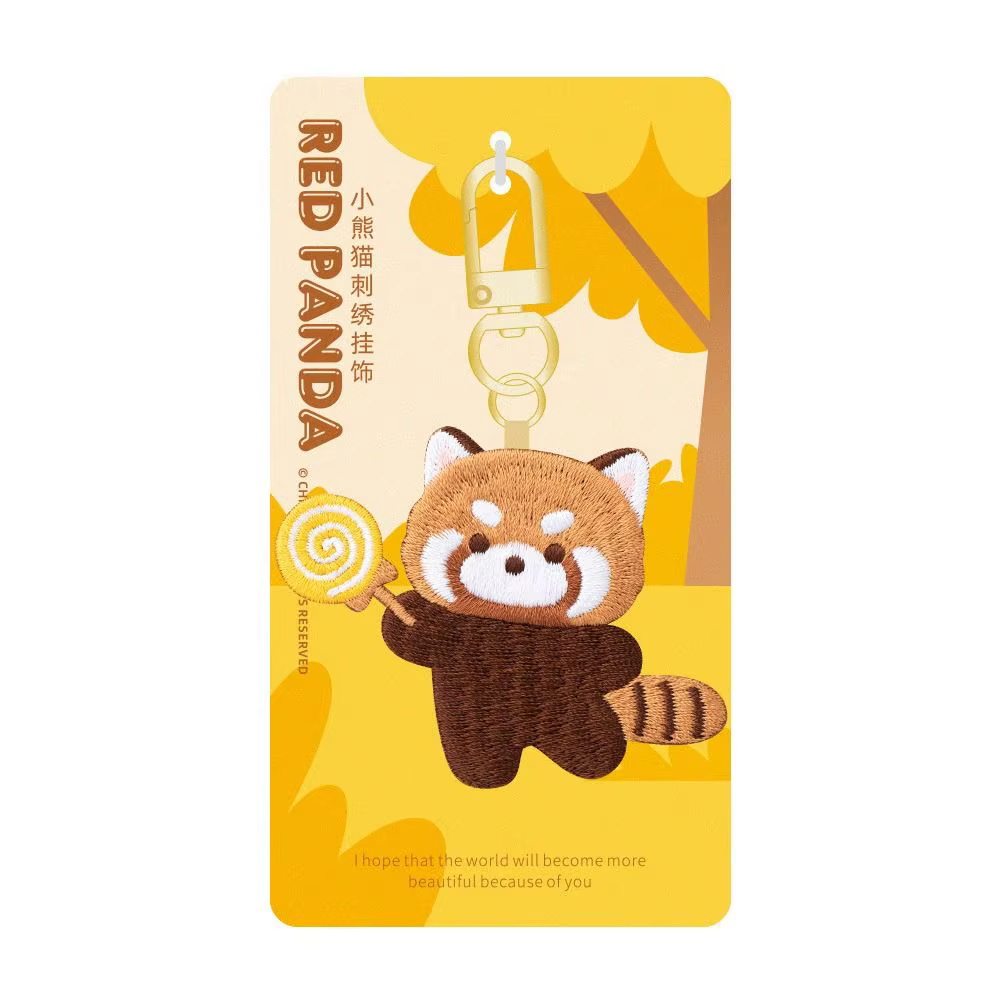 KrasnoKeyrchain-Pendentif Animal Kawaii