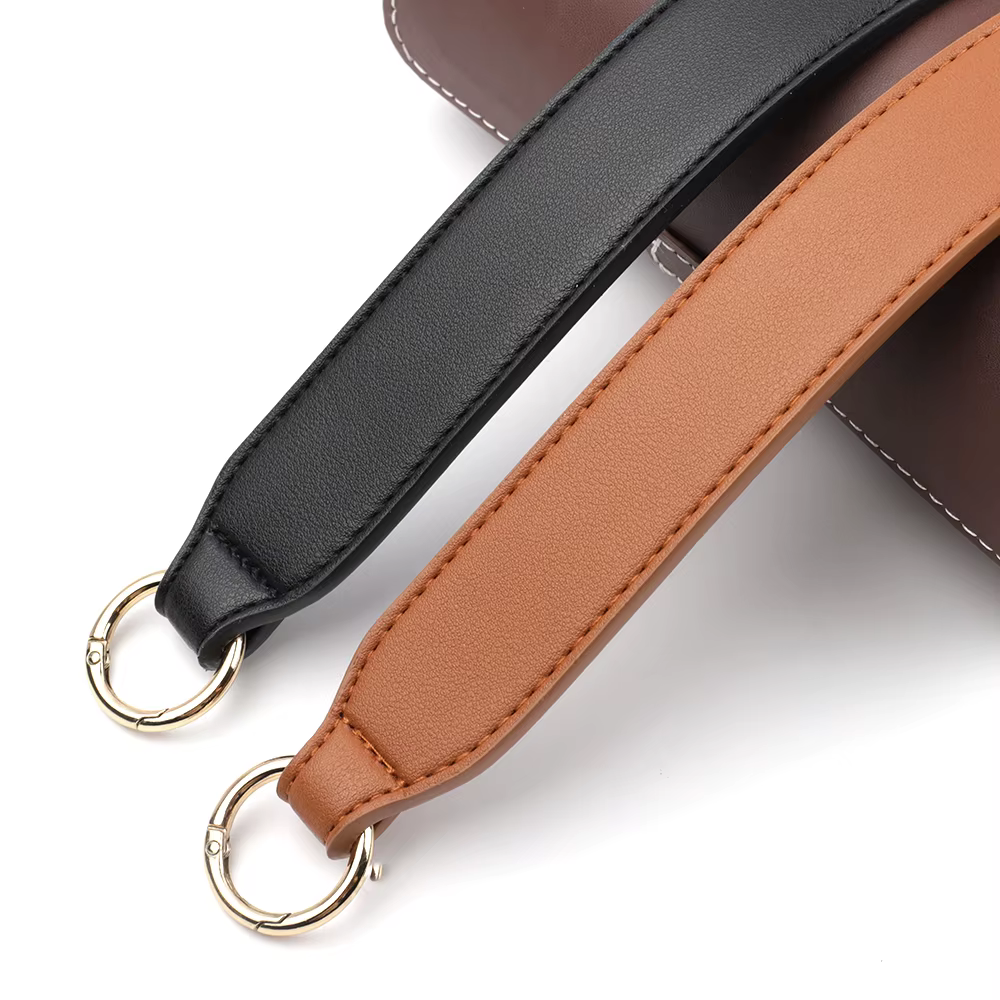 34CM sac bandoulière large sangle poignée ceinture bande femmes sac à main en cuir PU