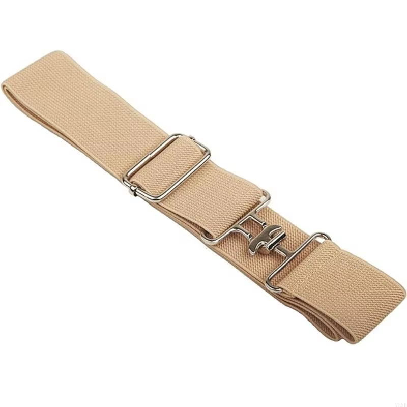 Ceinture élastique élastique Y3ne avec boucle requin ceinture d'équitation pour hommes femmes unisexes