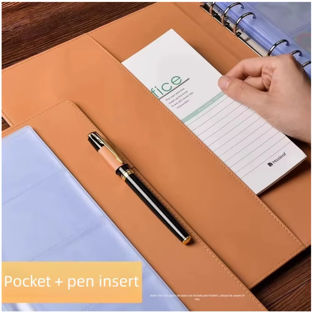 Porte-cartes en cuir PU tendance