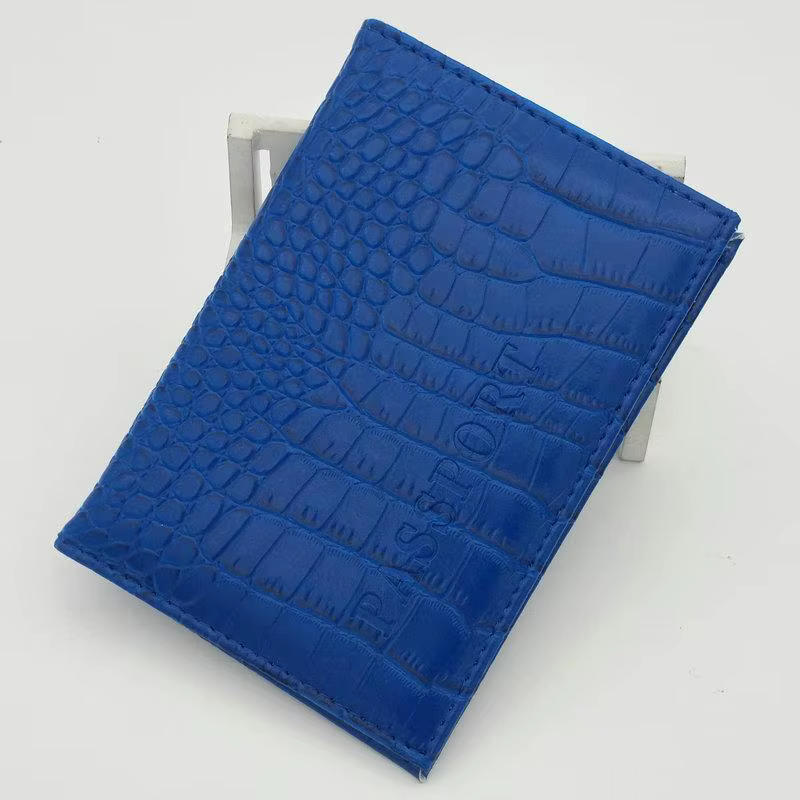 Portefeuille de passeport fonctionnel et imperméable en cuir PU avec emplacements supplémentaires pour cartes de crédit
