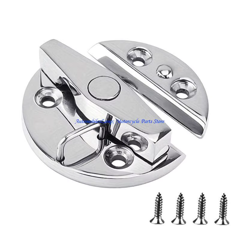 H7BD – loquets porte en acier inoxydable qualité Marine, bouton rotatif à 180 degrés avec fermeture à bouton-poussoir pour