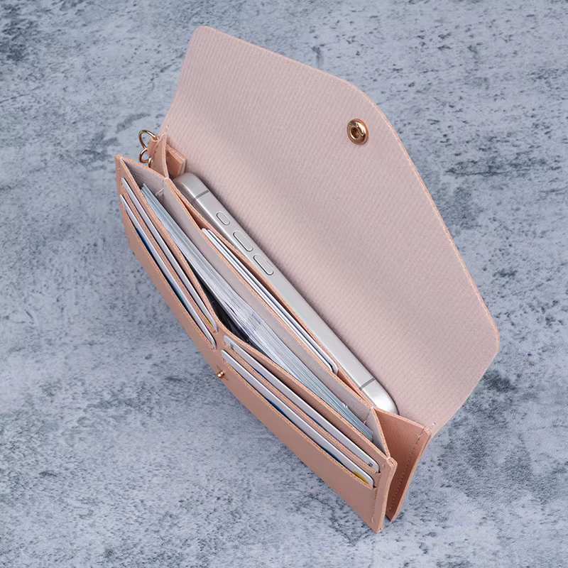Nouveau Portefeuille Long Portable pour Femme