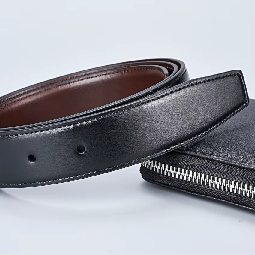 Ceinture en cuir véritable