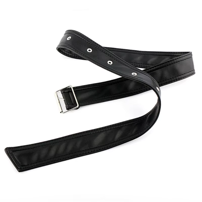 Ceinture de manteau en PU pour hommes et femmes