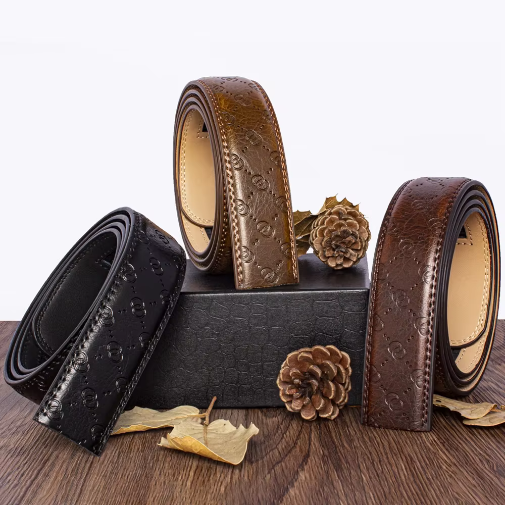 Ceinture de grande taille sans boucle pour boucle automatique