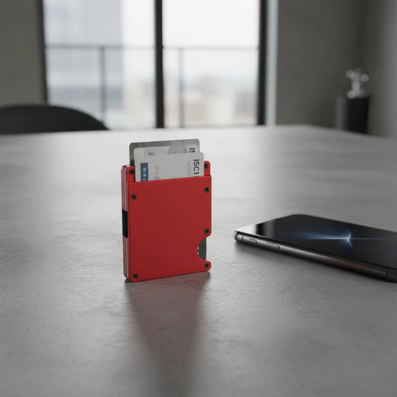 Portefeuille minimaliste RFID pour hommes et femmes