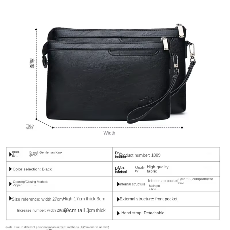 Portefeuille de luxe pour homme
