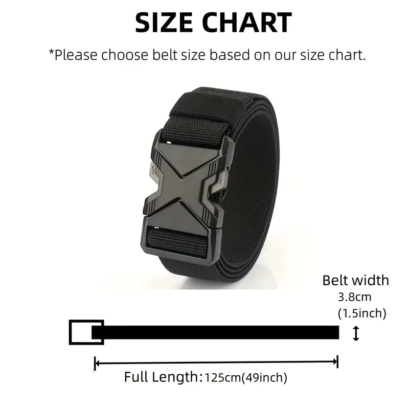 Ceinture tactique multifonction pour hommes et femmes