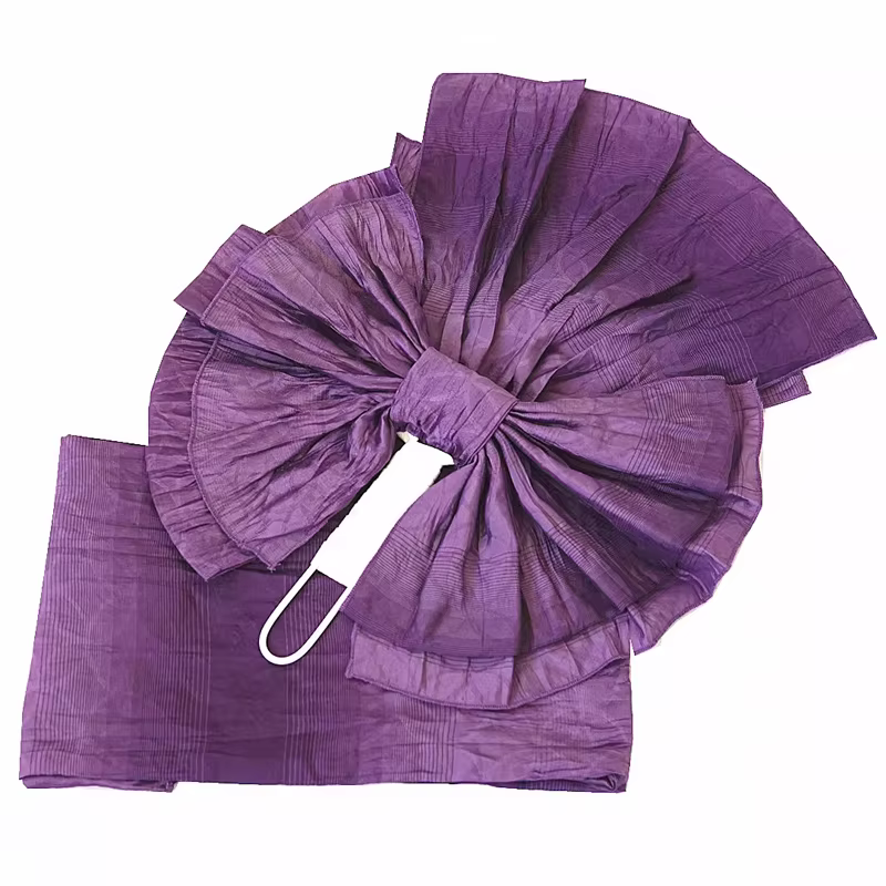 Ceinture plissée souple Obi pour Kimono Japonais