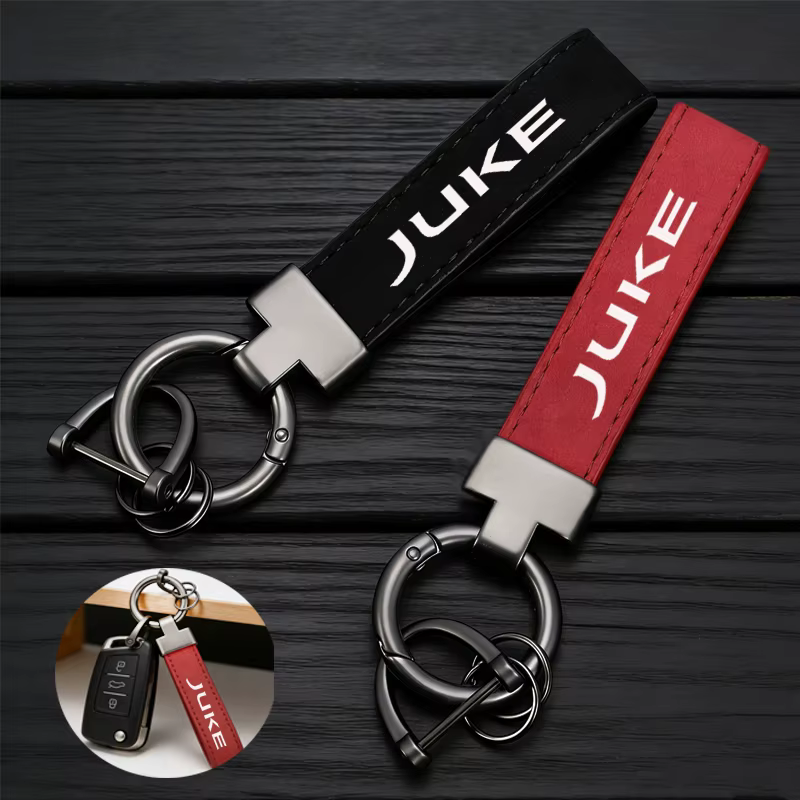Porte-clés en daim à la mode