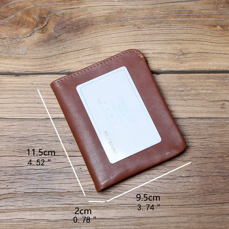 NZPJ – portefeuille en cuir pour homme et femme