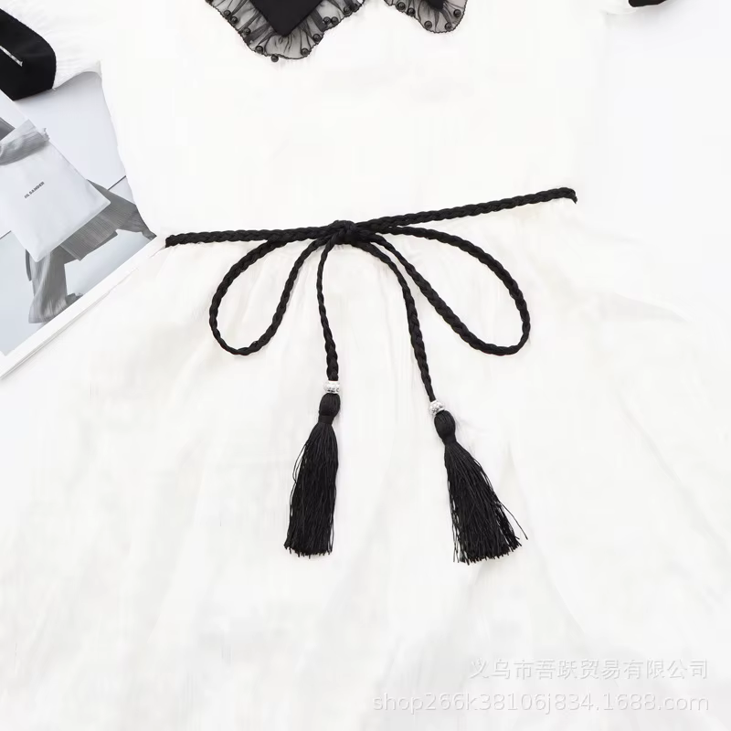Ceinture tressée pour femme