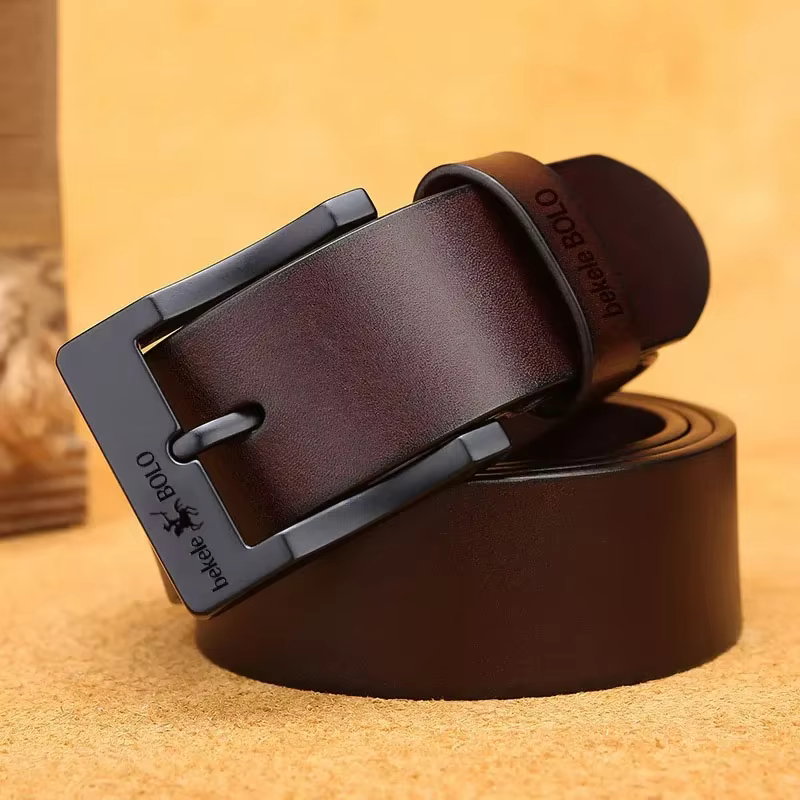 2025 ceinture pour hommes en cuir Original véritable
