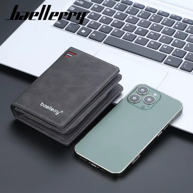 Portefeuilles en cuir Baellerry pour hommes