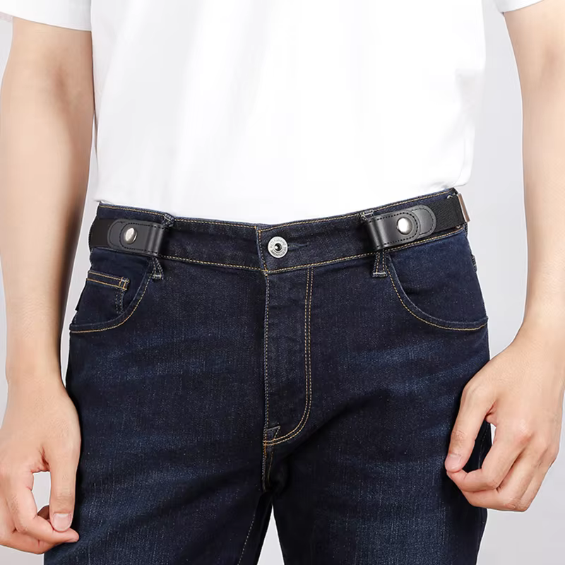 Ceinture sans boucle pour femmes et filles