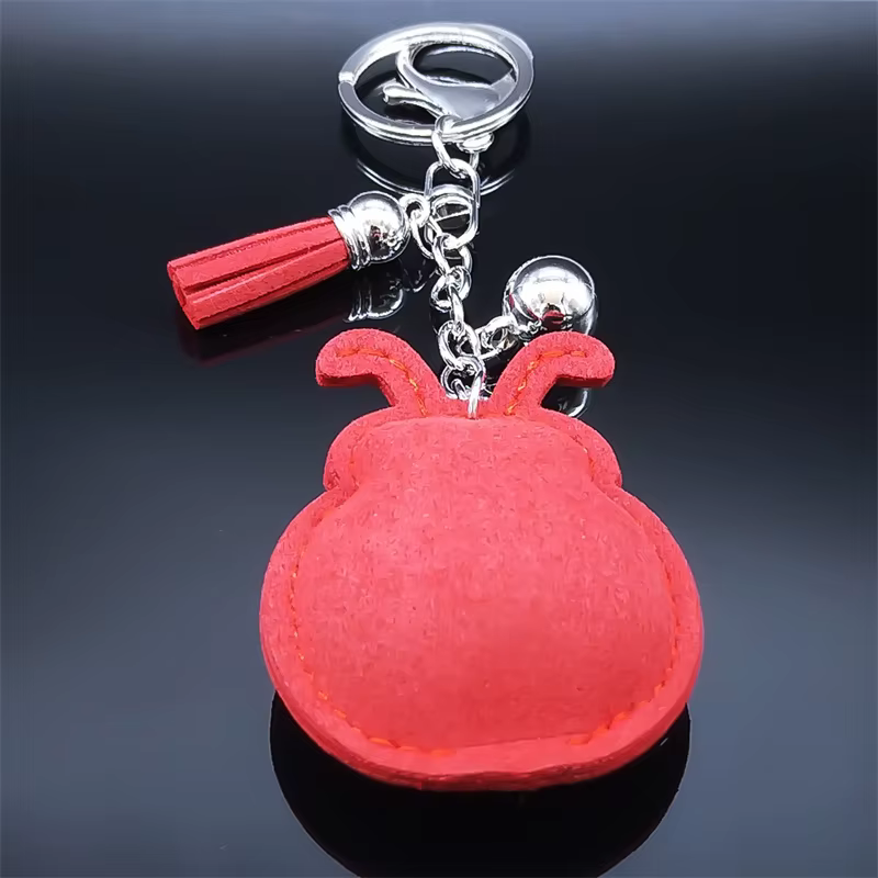 Coccinelle gland cristal porte-clés sac breloque pour femmes/hommes