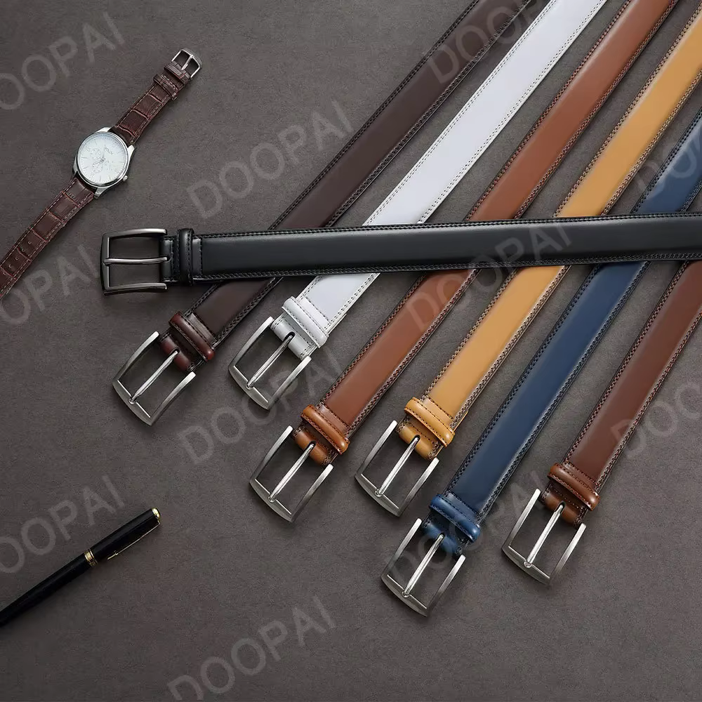 Ceinture pour hommes grande taille 105-155cm haute qualité en cuir véritable longue