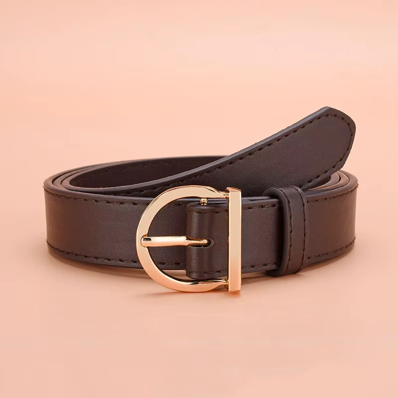 Ceinture femme mode haute qualité boucle ardillon