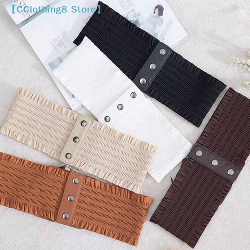 Ceinture élastique large pour femmes
