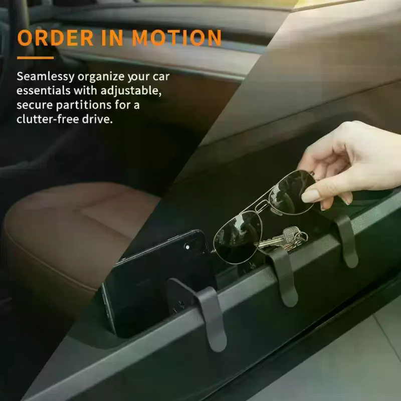 Panneau de séparation de porte de voiture universel, 2 ou 4 pièces, organisateur de rangement pour fentes de porte, pour un accès facile et des intérieurs de voiture bien entretenus