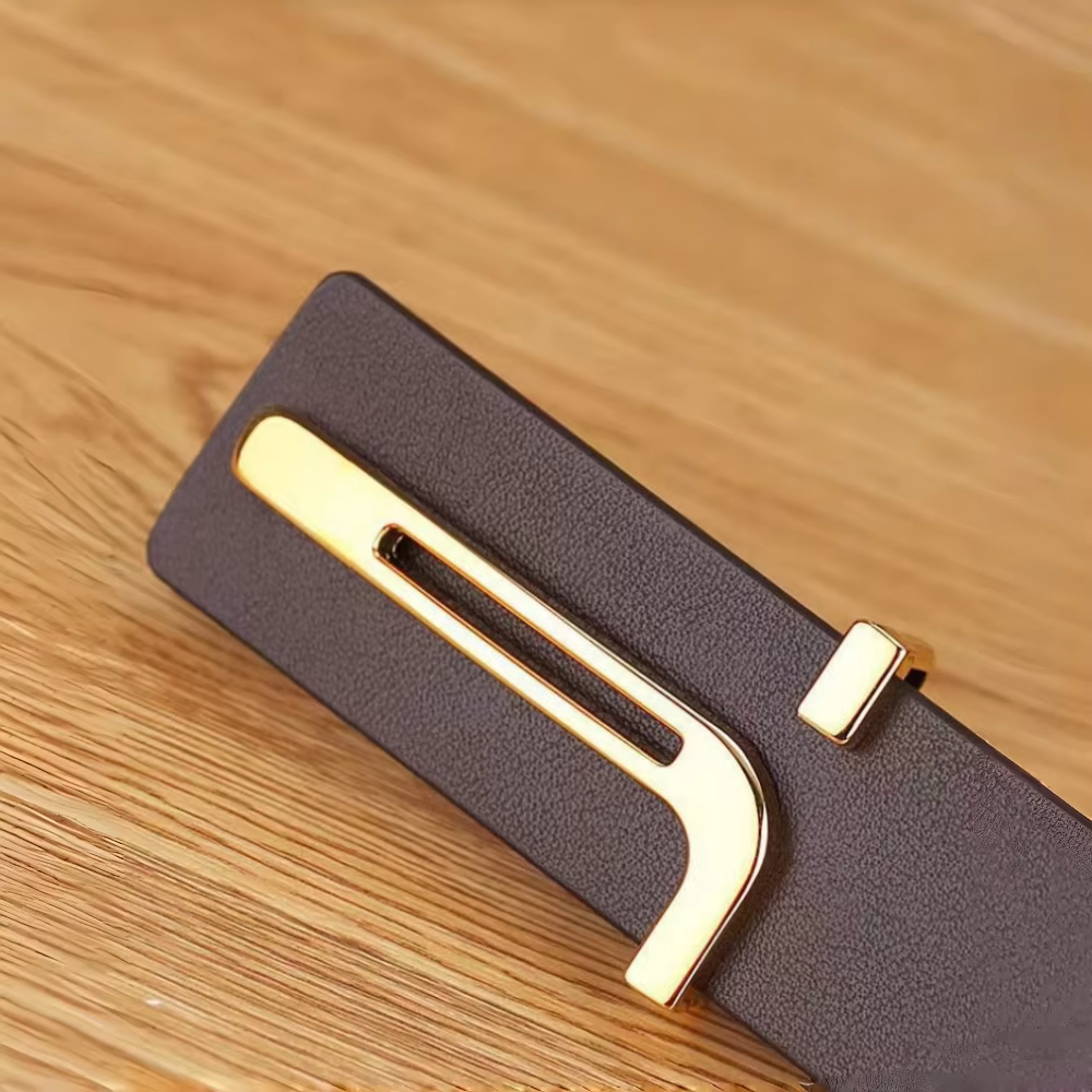 Ceinture minimaliste à la mode pour hommes