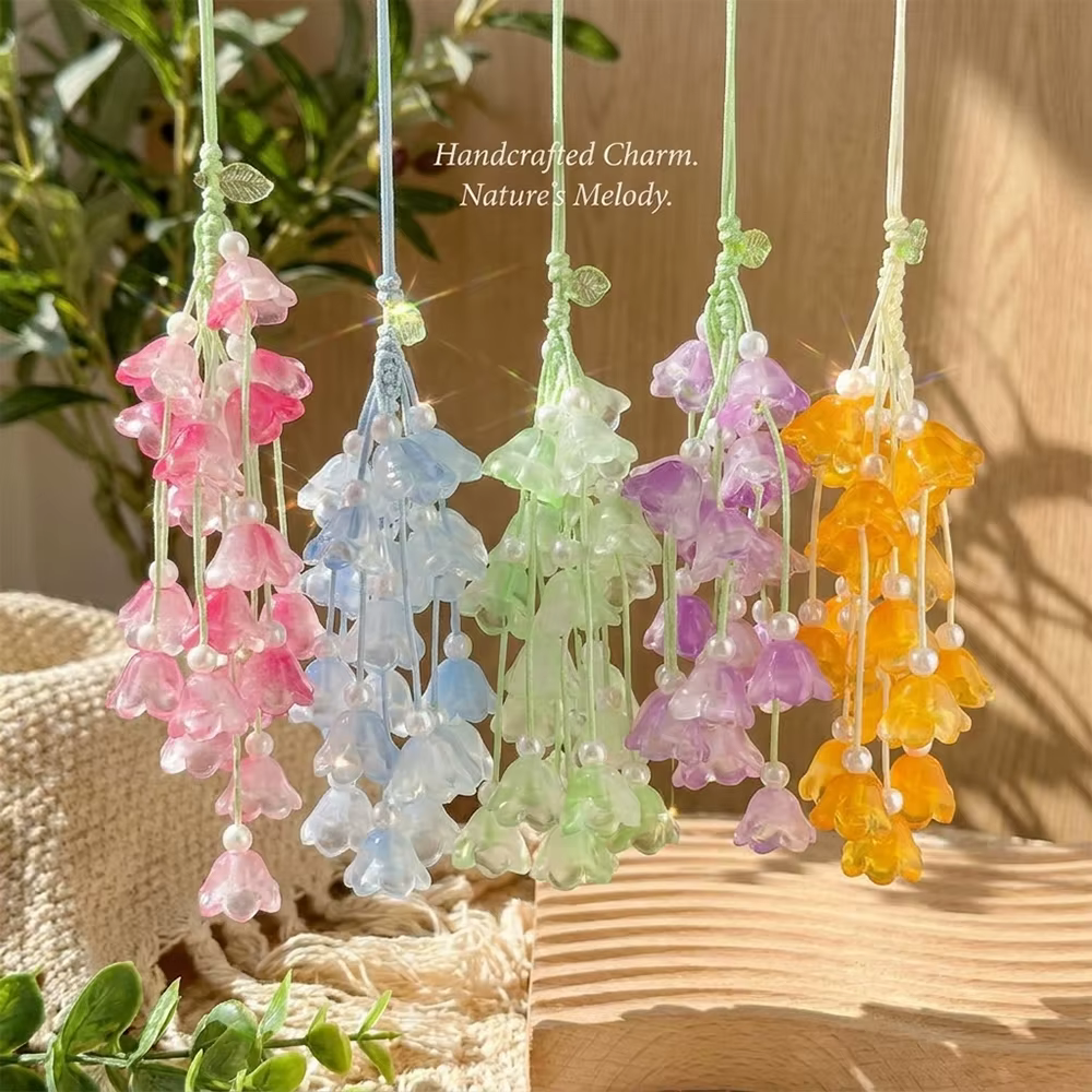 Breloque artisanale Muguet