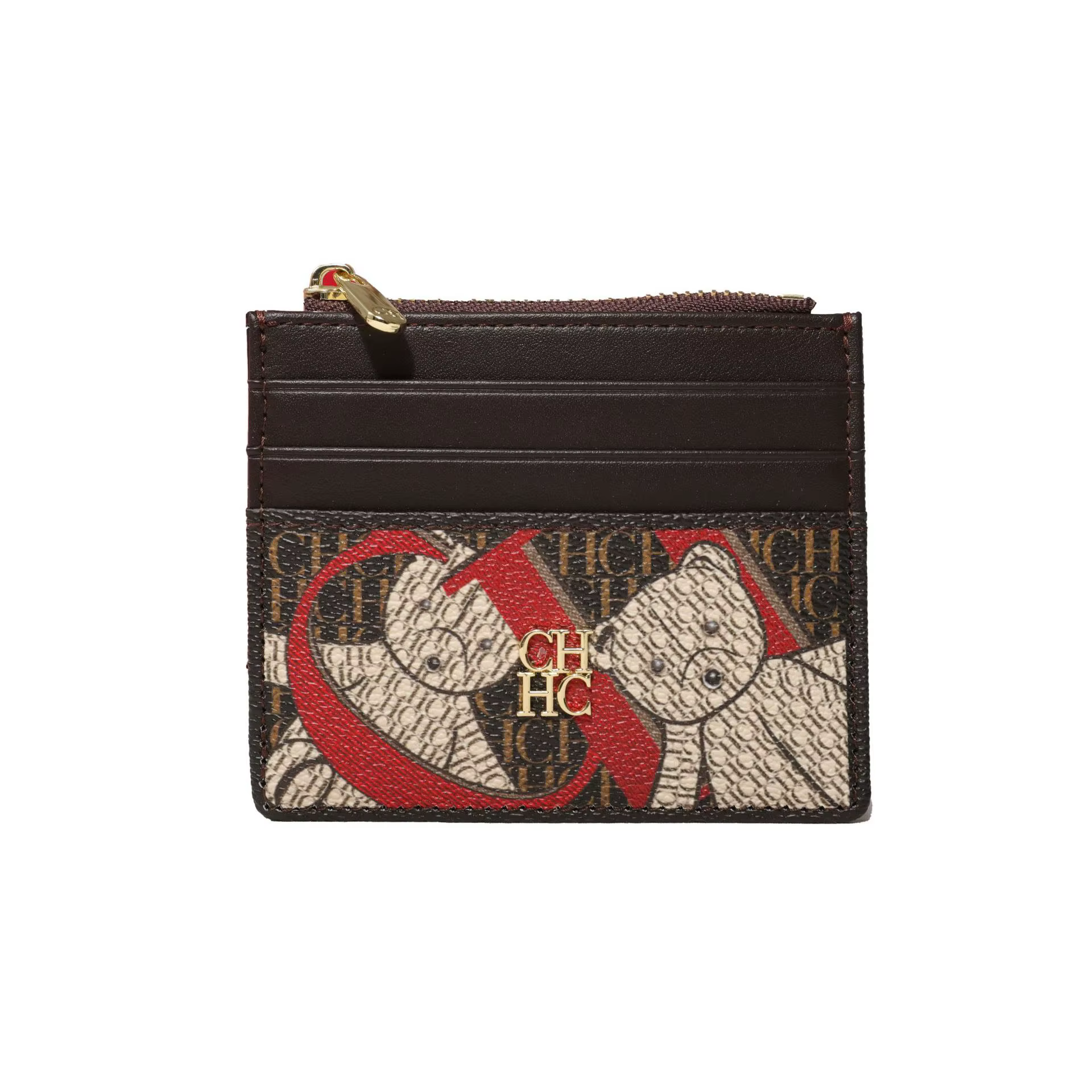 Mini portefeuille court en cuir PU pour femmes