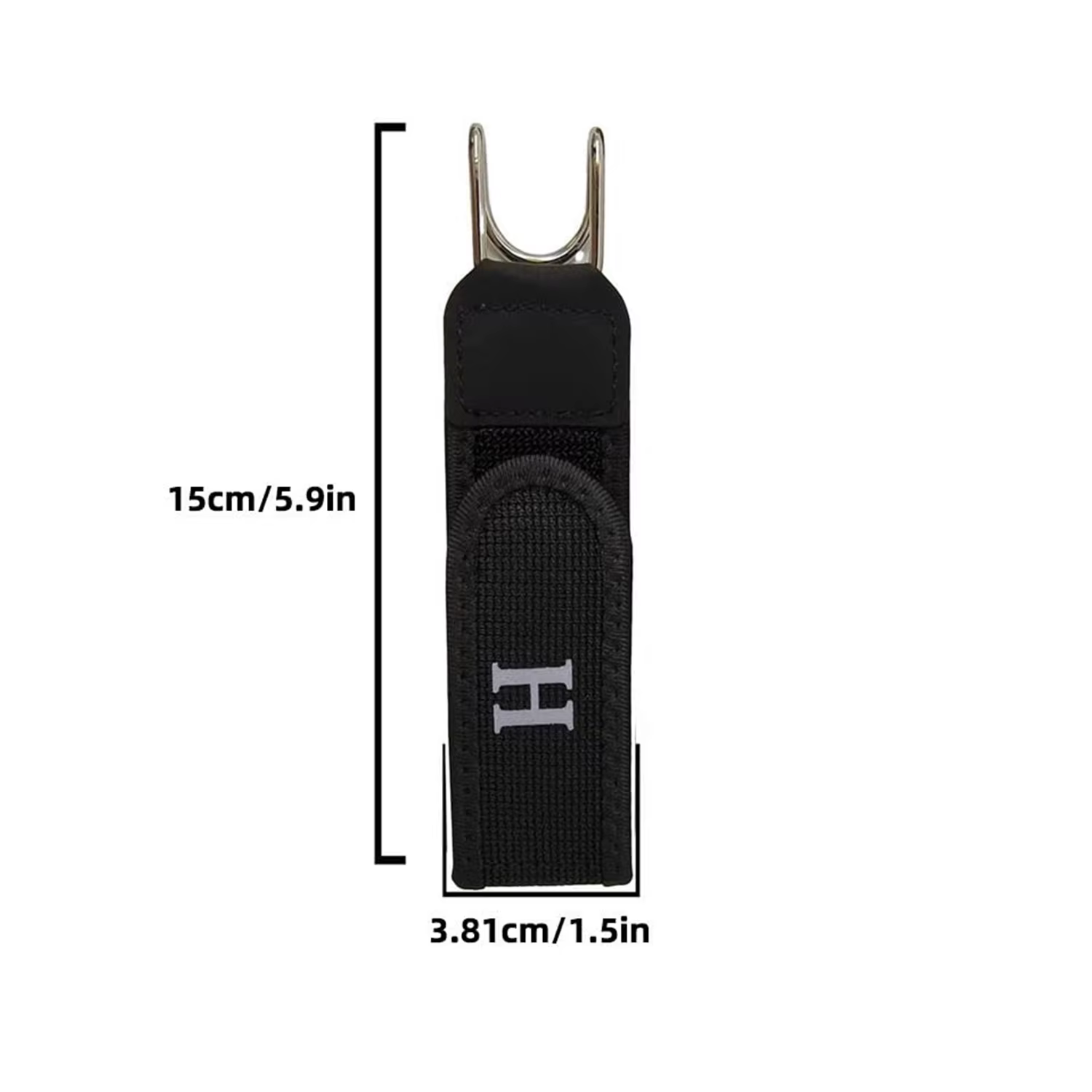Ceinture élastique sans boucle réglable avec crochet