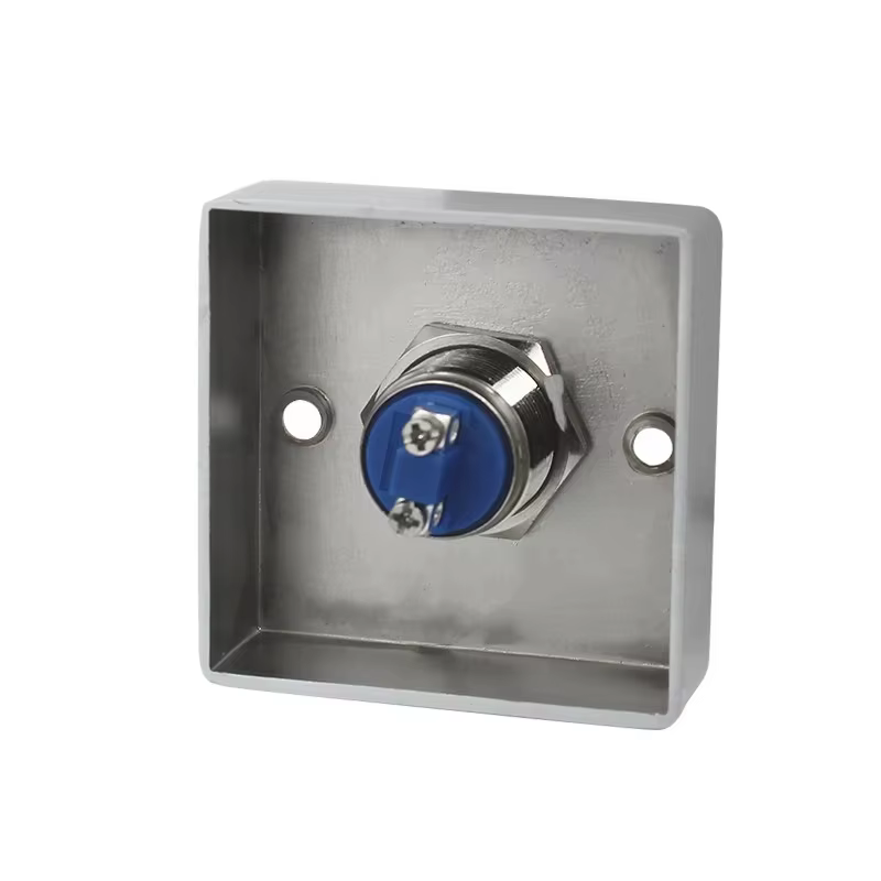 Bouton de sortie de contrôle d'accès à montage en Surface métallique, interrupteur poussoir 12V/24V pour porte ouverte