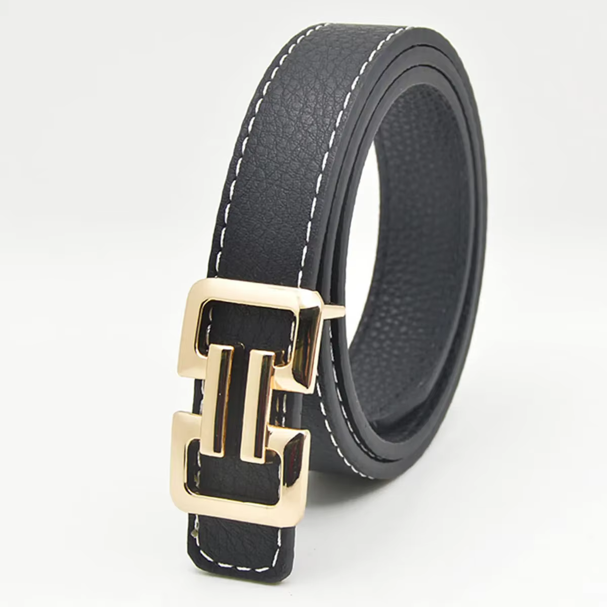 Ceinture en PU colorée pour femmes